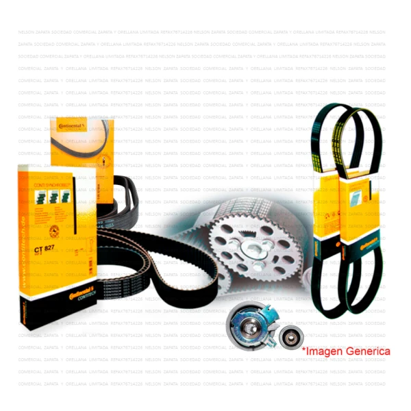 Correa De Distribucion 106 Dientes X 19 Mm Nissan V16 / Sunny / Sentra - Continental Para Nissan Sentra B12 1988-1992 1.6 E16 B12 Sohc 8v